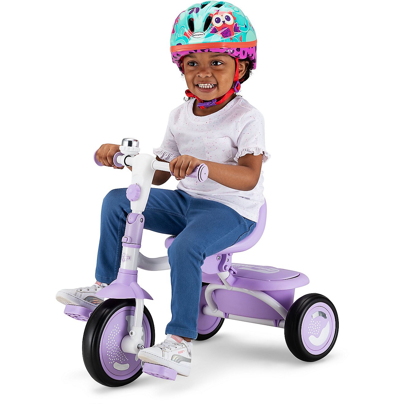 Kid Trax Toddlers' Tuck Folding Tricycle                                                                                         - view number 1