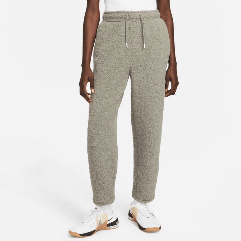 Nike Women's Therma-FIT Cozy Pants Gray Dark, Medium - Women's Athletic Fleece at Academy Sports product image