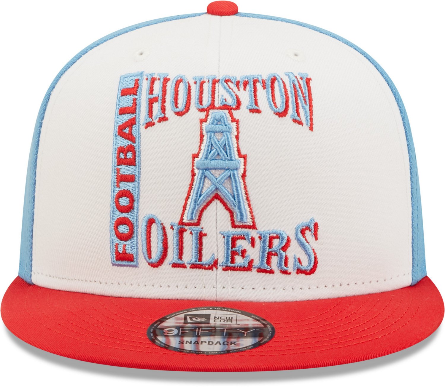 houston oilers hat mitchell and ness