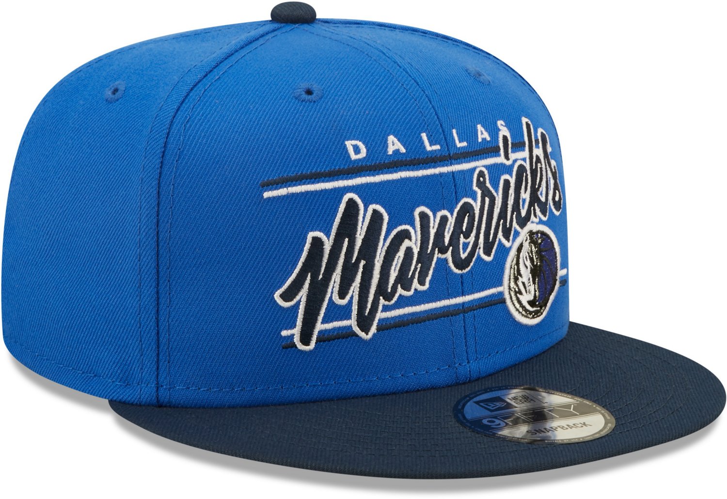 New Era Dallas Mavericks Team Script 9FIFTY Cap Academy