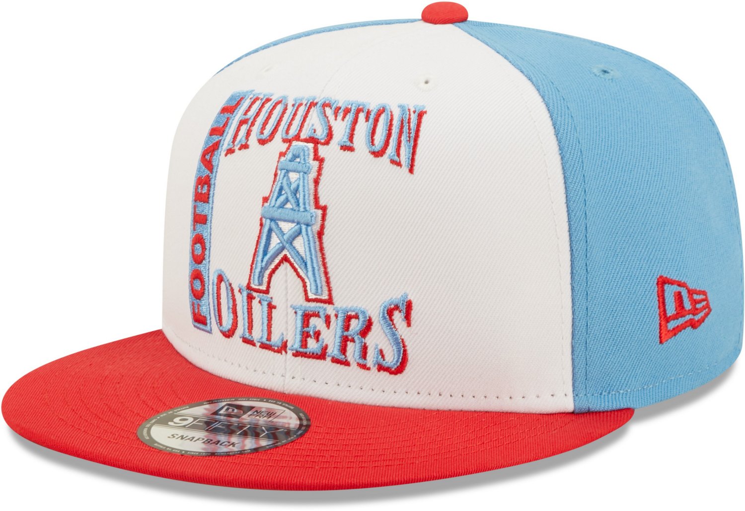 Houston Oilers NFL New Era Vintage Snapback Hat