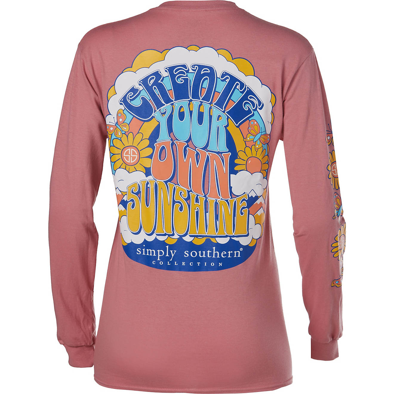Simply Southern Women’s Sunshine Long Sleeve T-shirt                                                                           - view number 1