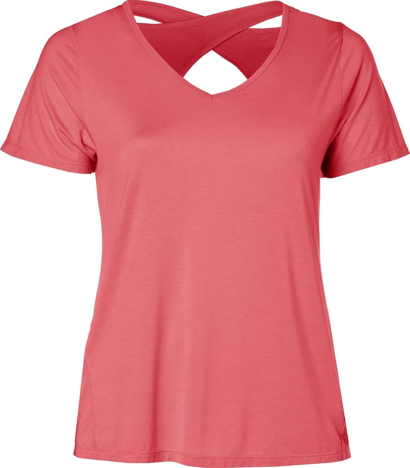 BCG Women's Athletic Open Back Infinity Plus Size T-shirt