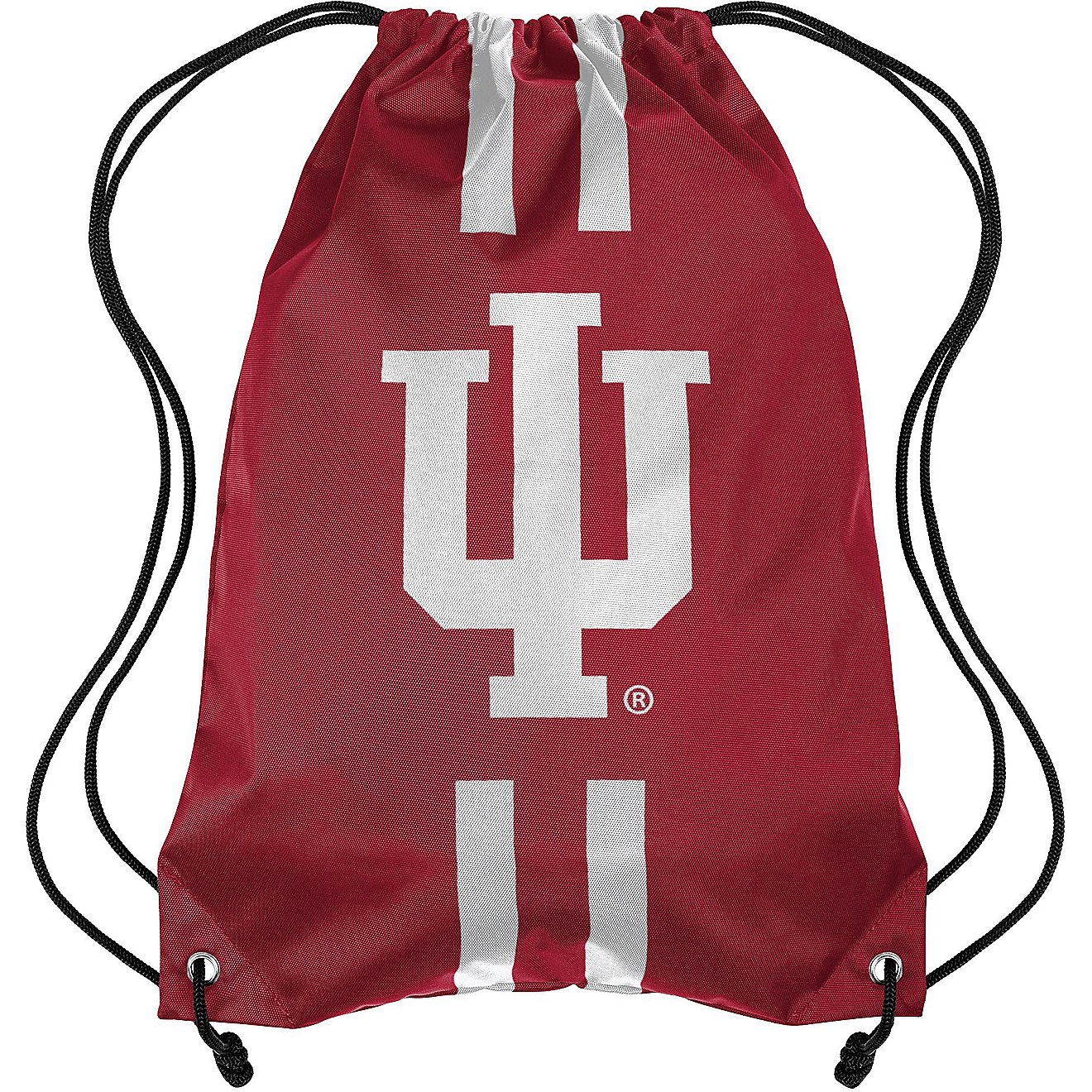 Forever Collectibles Indiana University Team Stripe Drawstring Backpack                                                          - view number 1