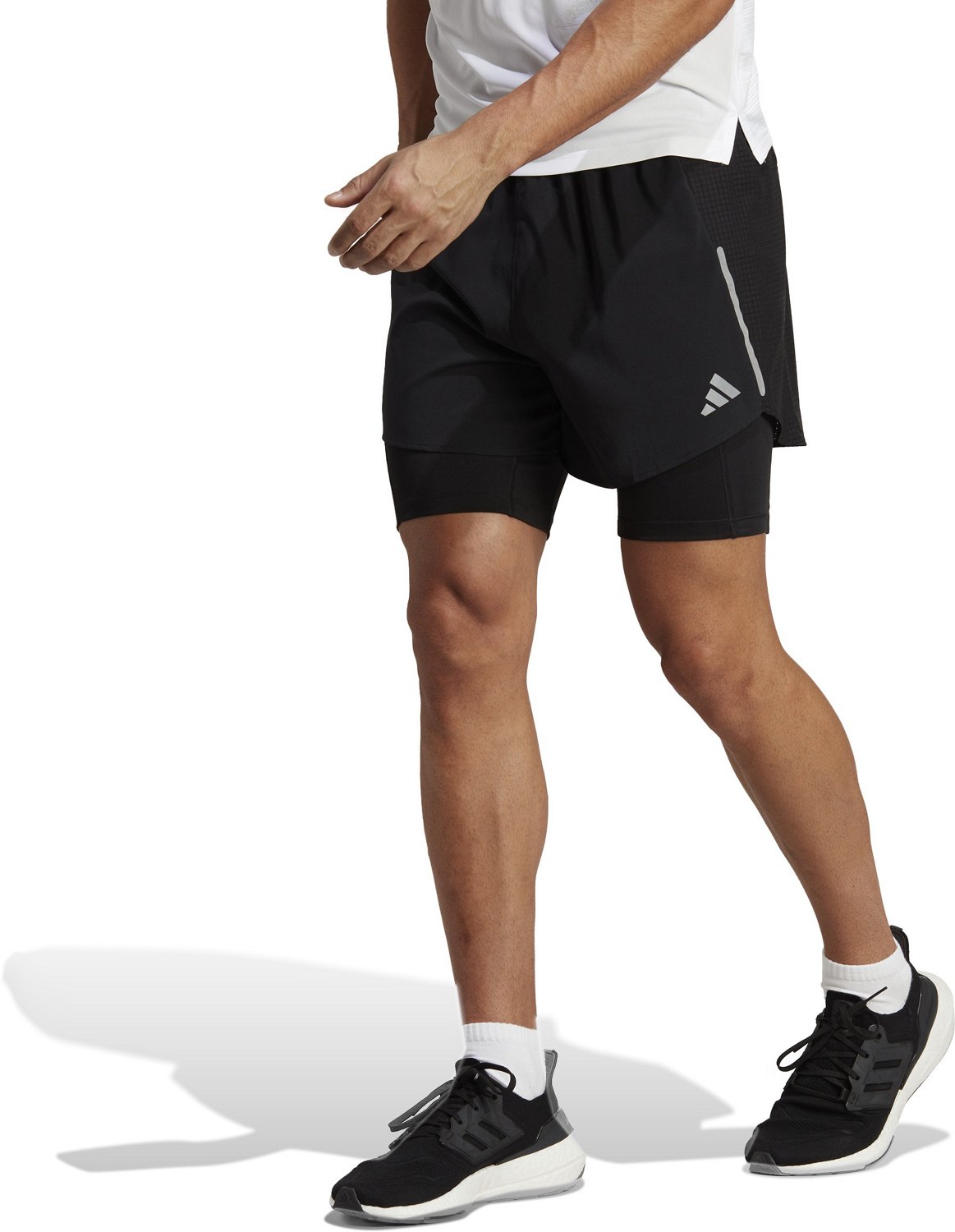 Adidas running shorts mens online