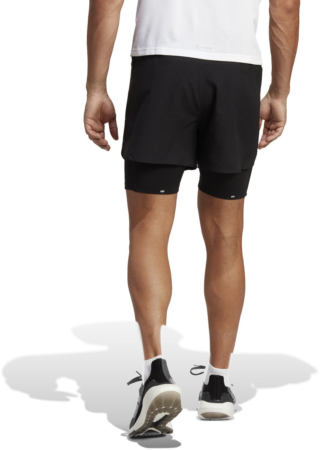 adidas Men's Designed for Running 2-in-1 Shorts                                                                                  - view number 2