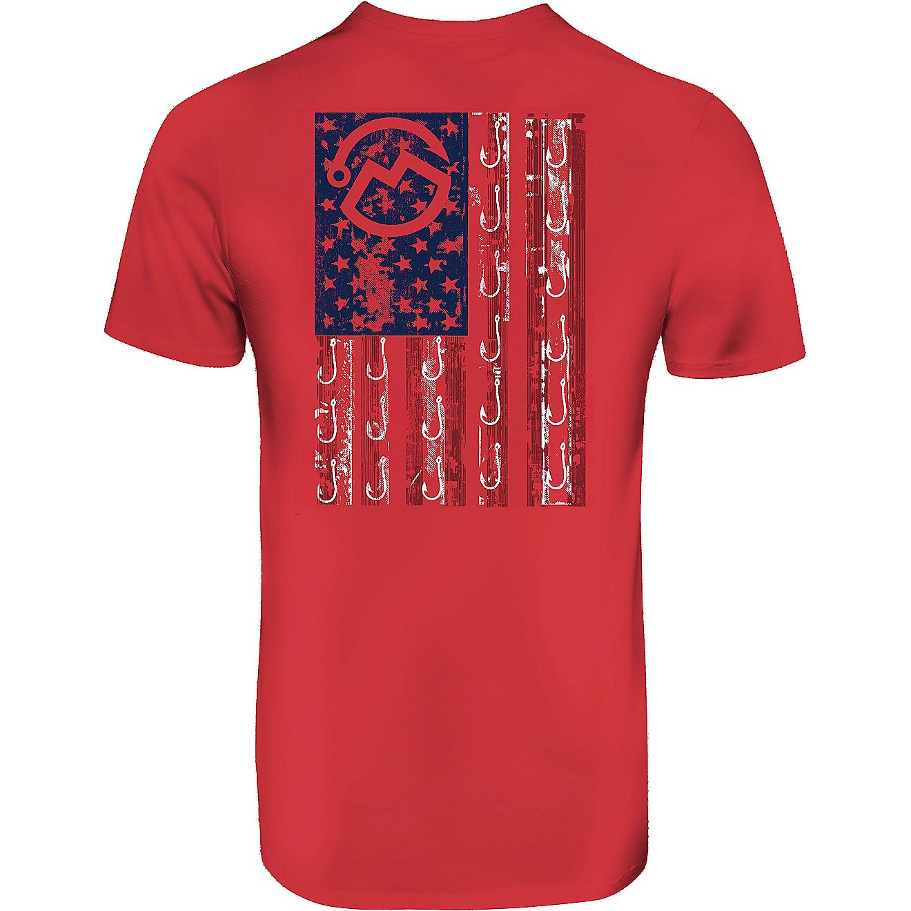 Magellan Outdoors Men’s Hero Flag T-shirt                                                                                      - view number 1