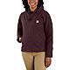 Carhartt Women's Loose Fit Washed Duck Sherpa-Lined Hooded Jacket                                                                - view number 1 selected