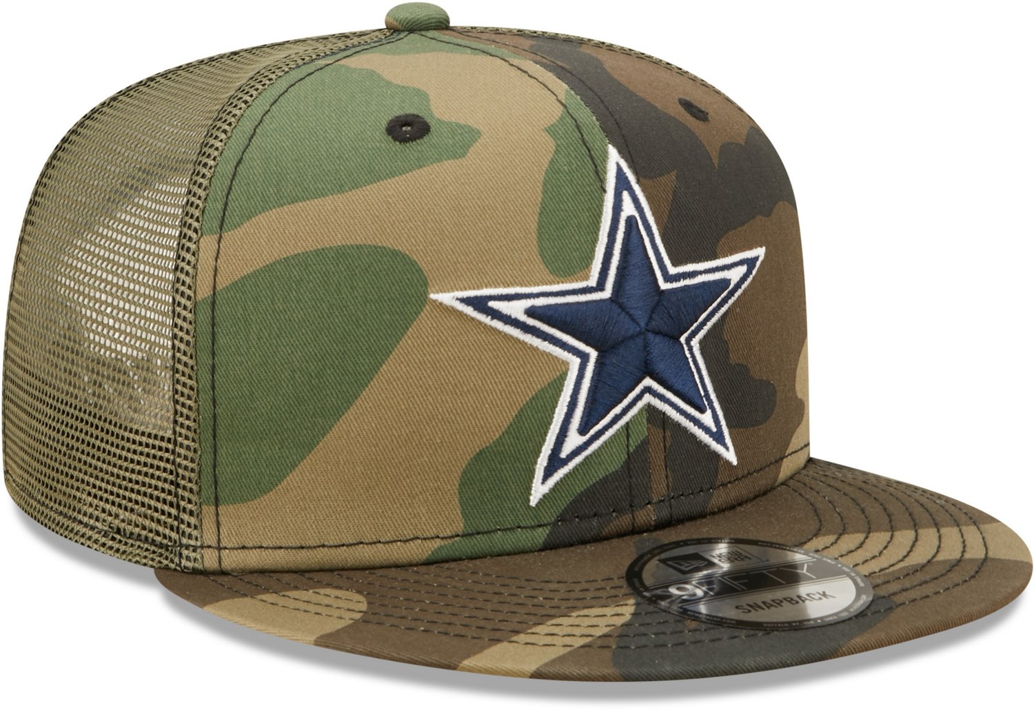 New Era Dallas Cowboys Camo 9FIFTY Trucker Cap