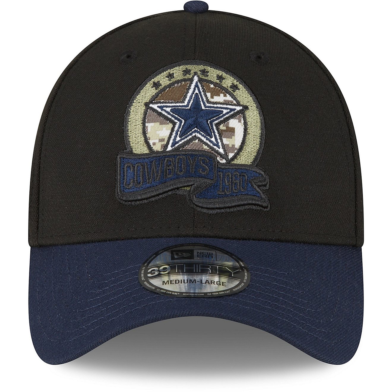 New Era Men's Dallas Cowboys NFL Salute To Service 2022 39THIRTY Cap                                                             - view number 1