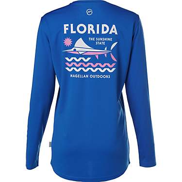 Magellan Outdoors Women's Local State GFX Florida Long Sleeve T-shirt                                                           