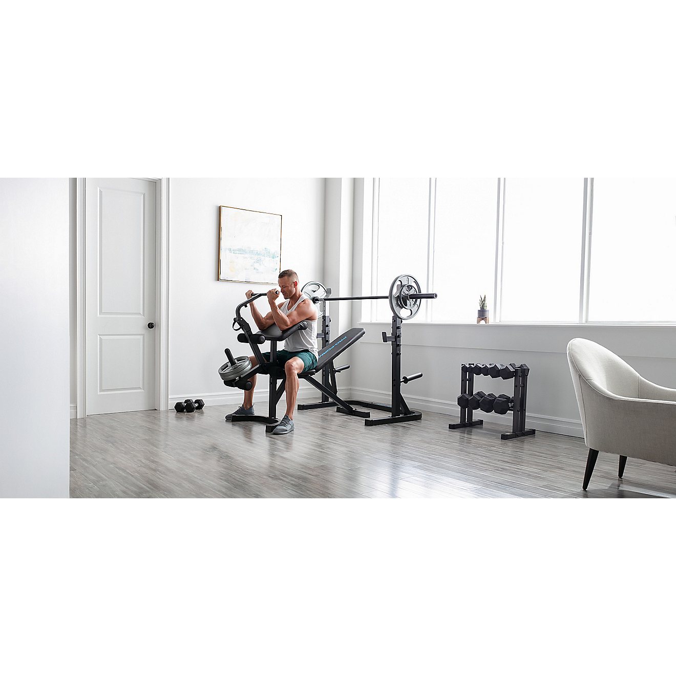 Weider Attack Olympic Bench and Rack                                                                                             - view number 4