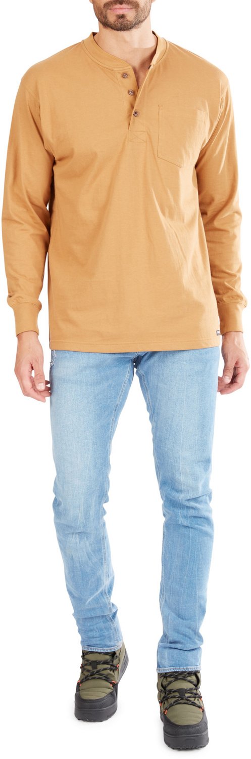 Smith's Workwear Men's Workwear Long Sleeve Henley Shirt - view number 5