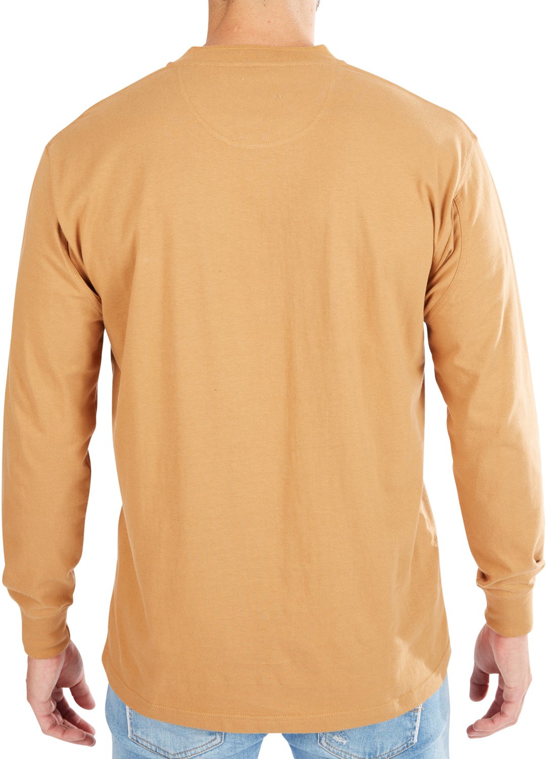 Smith's Workwear Men's Workwear Long Sleeve Henley Shirt - view number 3