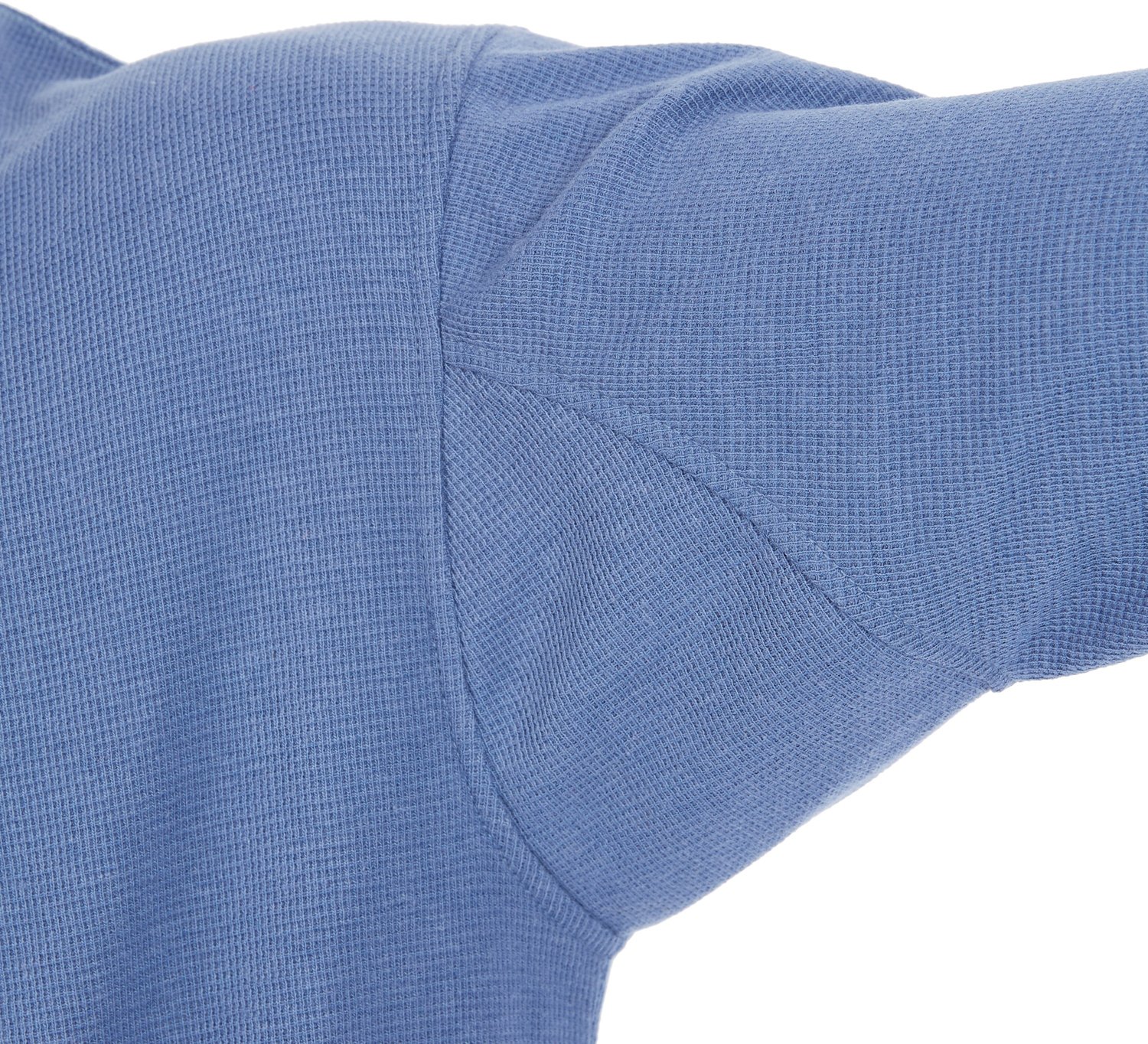 Smith's Workwear Men's Extended Tail Mini Thermal Knit Henley Pullover - view number 6