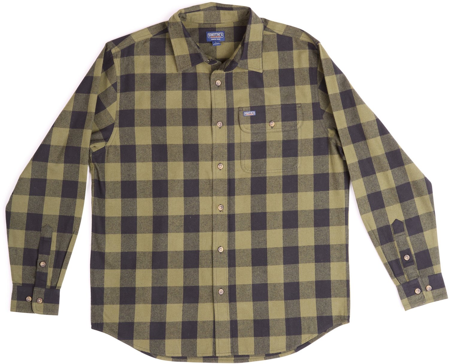 Smith's Workwear Men's Buffalo Flannel Button Down Shirt                                                                         - view number 6