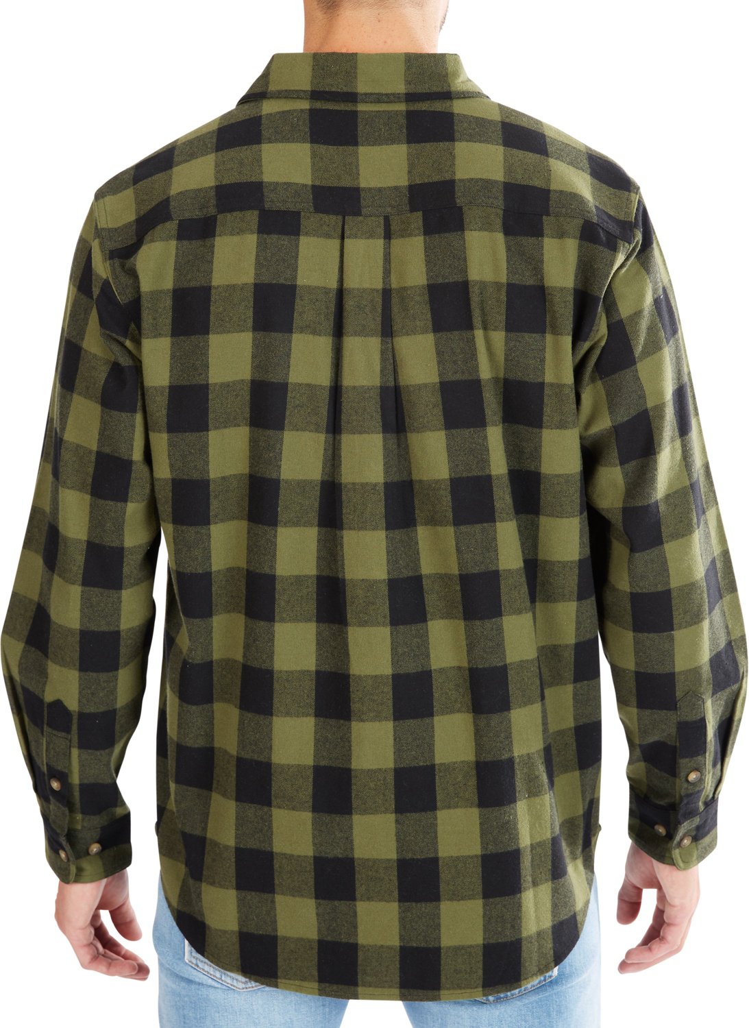 Smith's Workwear Men's Buffalo Flannel Button Down Shirt                                                                         - view number 3