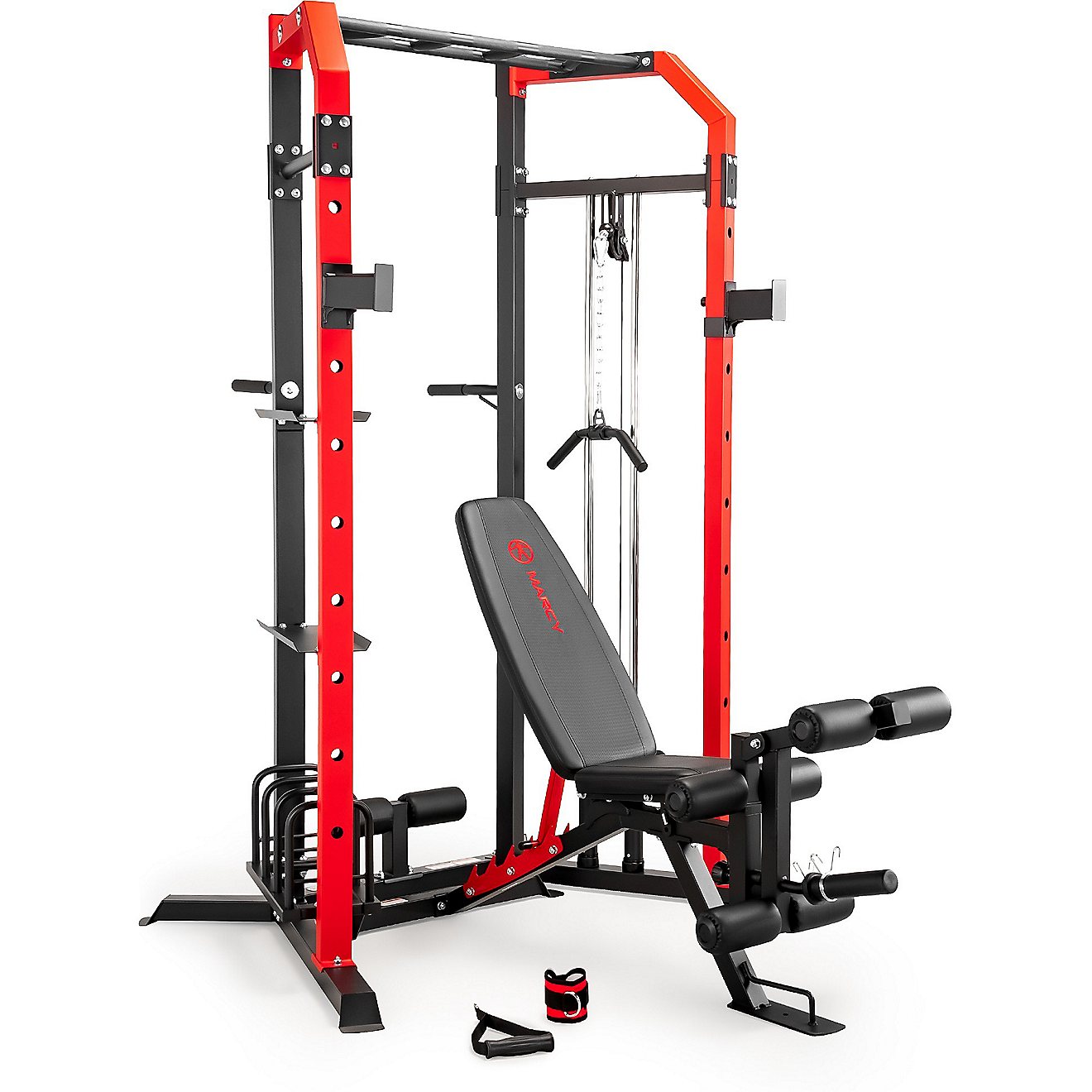 Marcy Power Cage System with Adjustable Weight Bench                                                                             - view number 1
