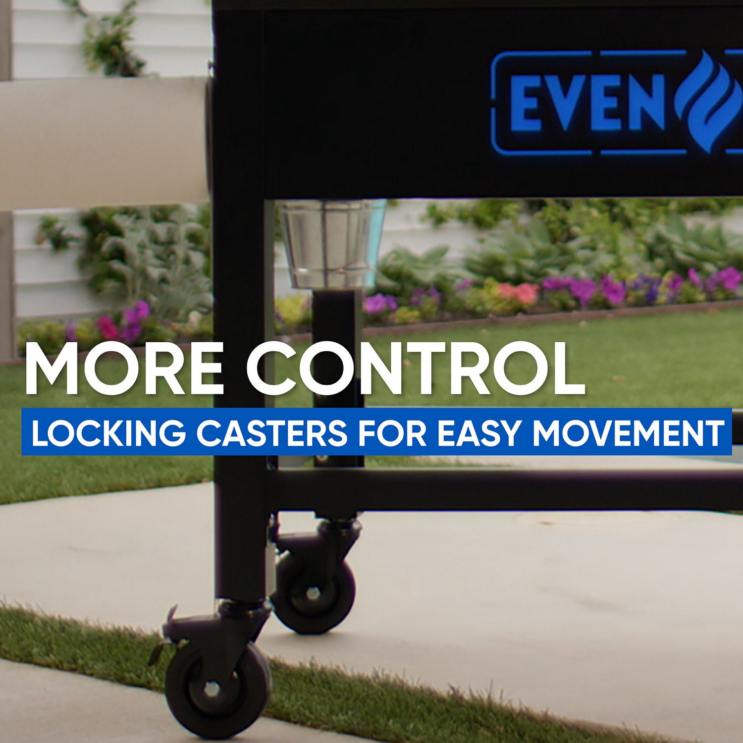 Even Embers 5-Burner Gas Griddle with Lid - view number 7