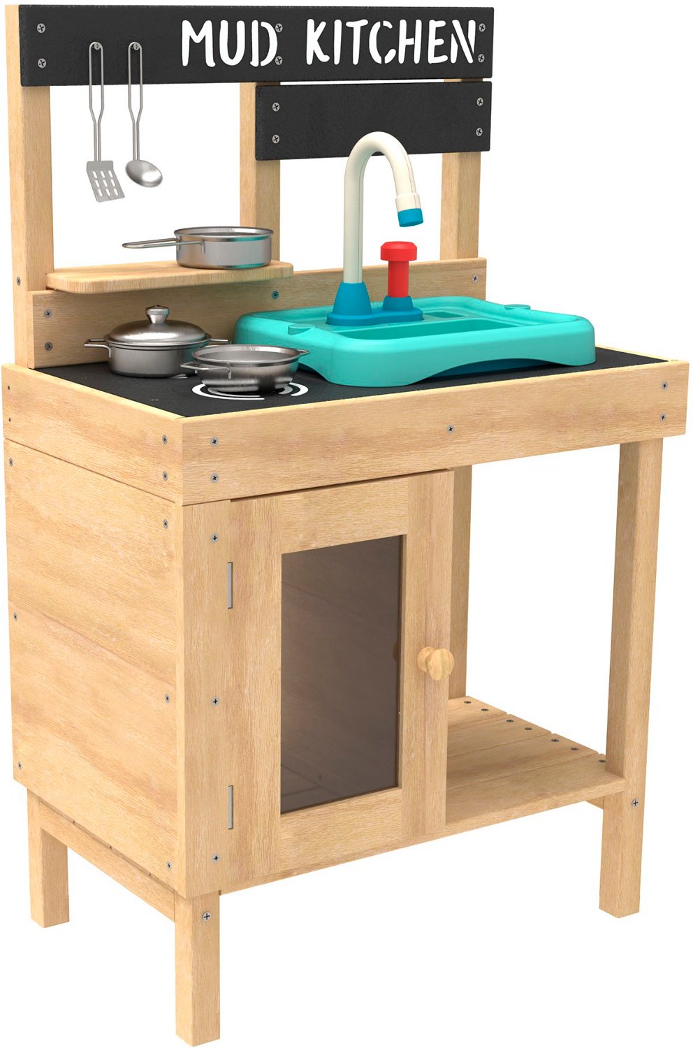 TP Toys Splash & Play Wood Mud Kitchen