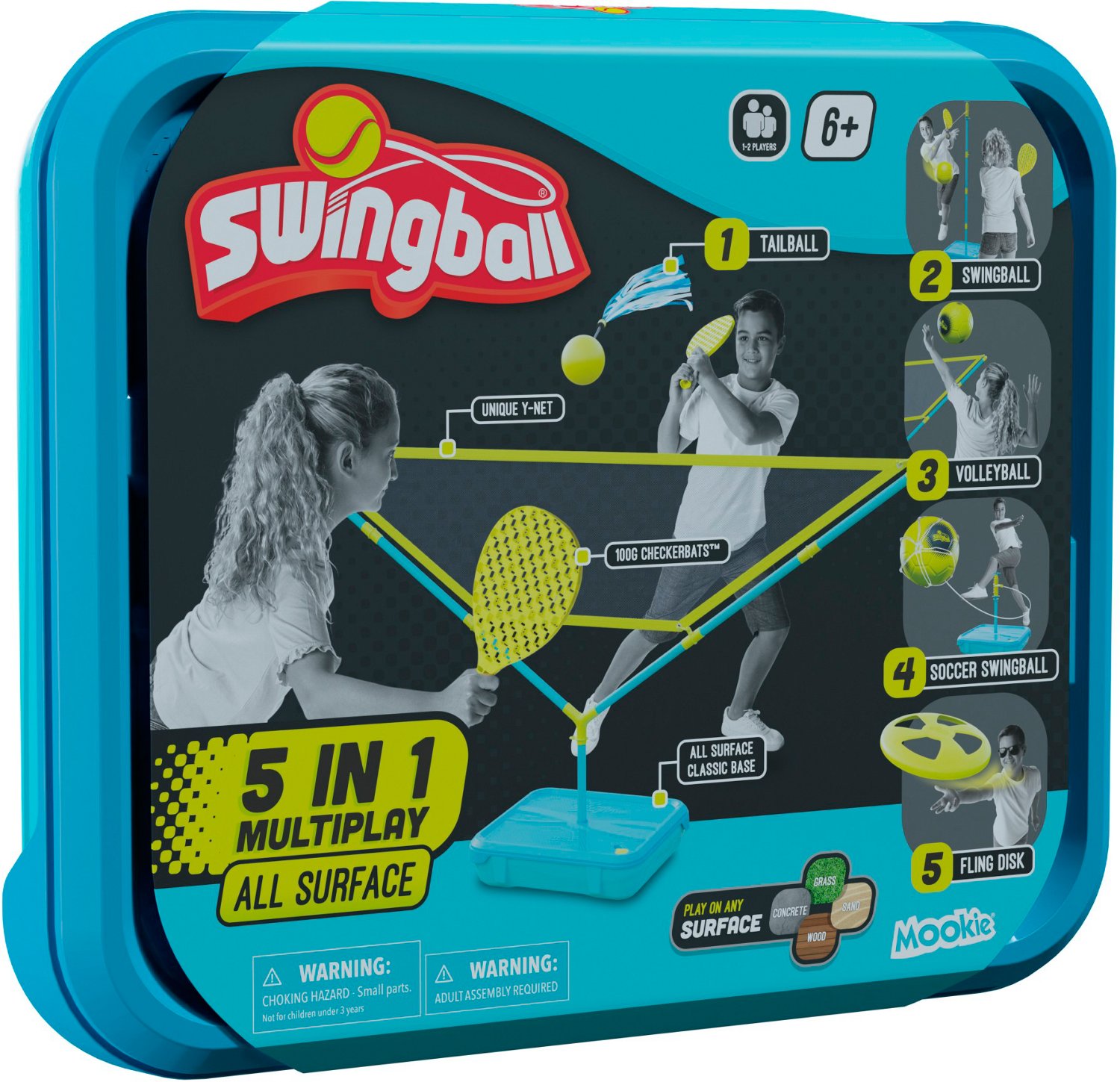 NSG Swingball 5-in-1 Outdoor Game Set                                                                                            - view number 1