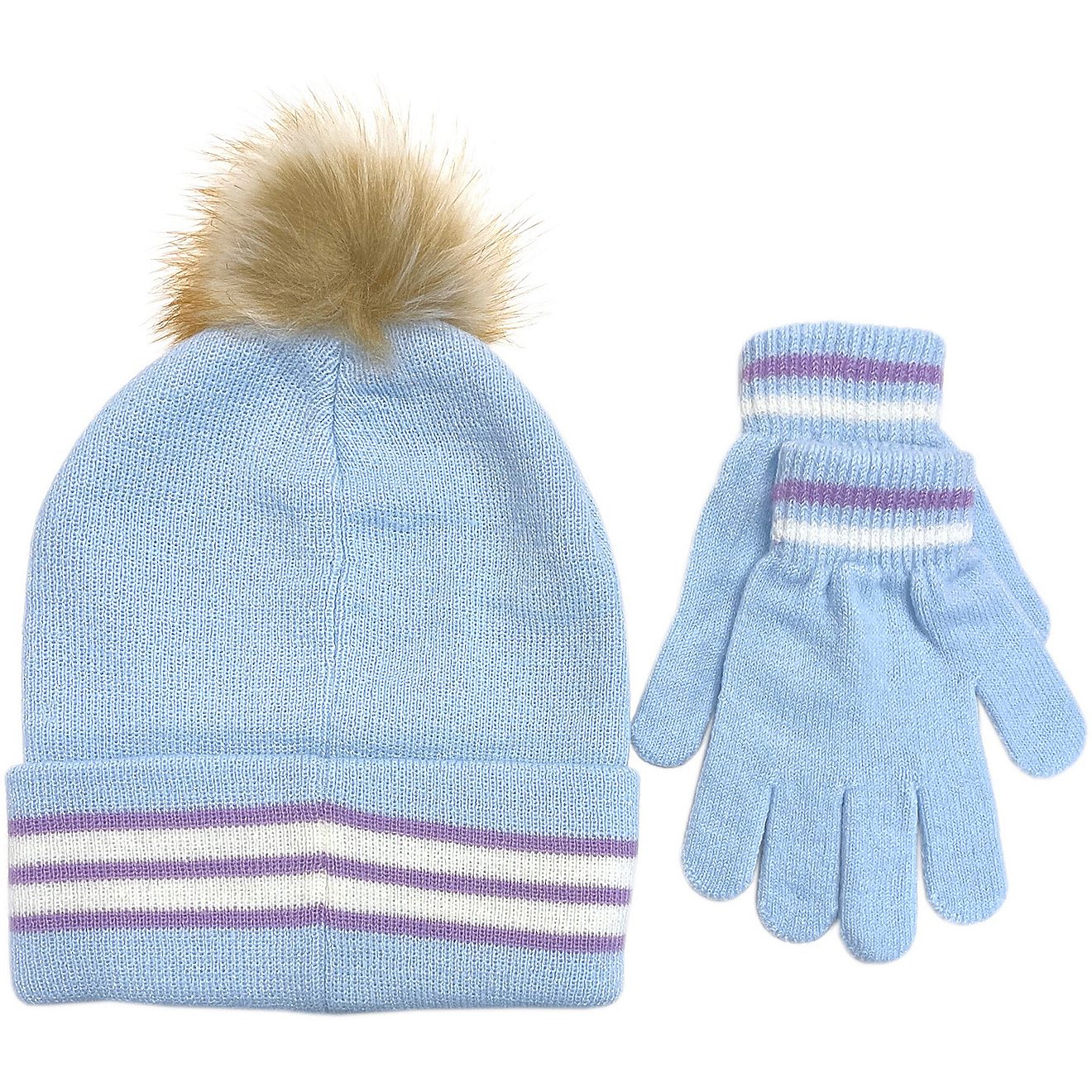 Disney Girls’ Frozen Hat and Gloves Set                                                                                        - view number 2