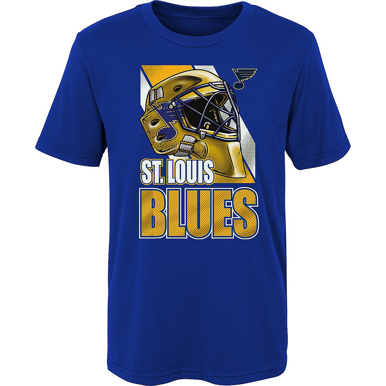 Outerstuff Boys’ St. Louis Blues Bucket Head T-Shirt                                                                           - view number 1