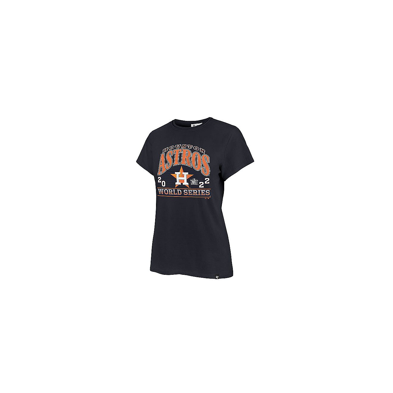 '47 Women's Houston Astros 2022 World Series Participant Frankie Short Sleeve T-Shirt                                            - view number 1
