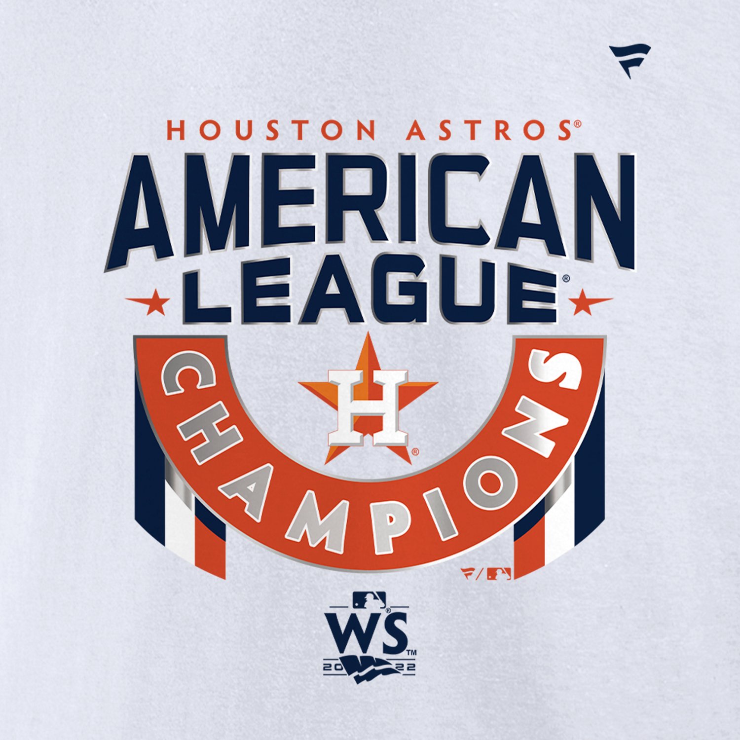 Academy Astros Shop 2022 World Series American League Champions T