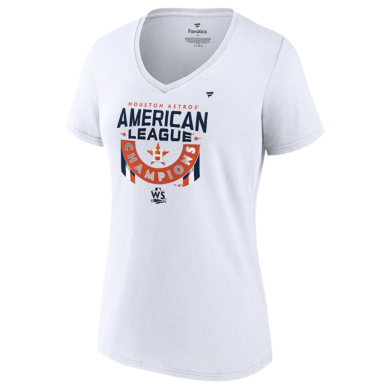 Fanatics Women's Houston Astros 2022 ALCS Champs Locker Room T-shirt                                                             - view number 1