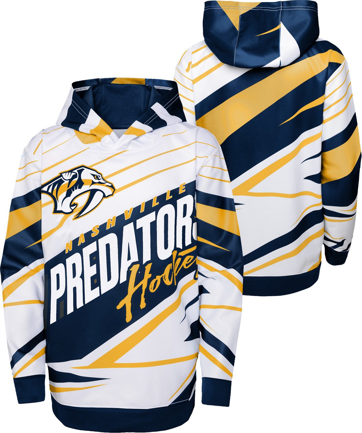 Outerstuff Rink Reimagined Long Sleeve Tee Shirt - Nashville Predators - Youth - Nashville Predators - L