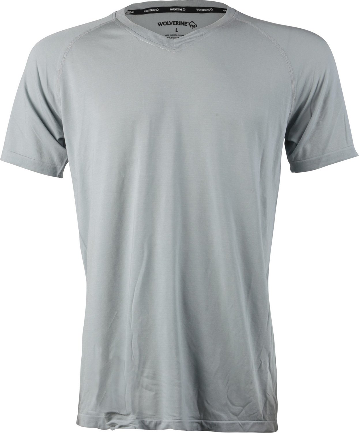 Wolverine Men's Seamless Raglan Sleeve V-neck Undershirt - view number 1