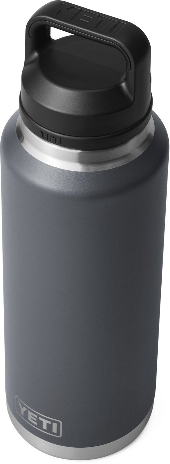  YETI Rambler 64 oz Bottle, Vacuum Insulated, Stainless Steel  with Chug Cap, Black : Sports & Outdoors