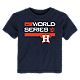 Nike Toddlers' Houston Astros 2022 World Series Participant Authentic Collection Dugout Short Sleeve T-Shirt                     - view number 1 image