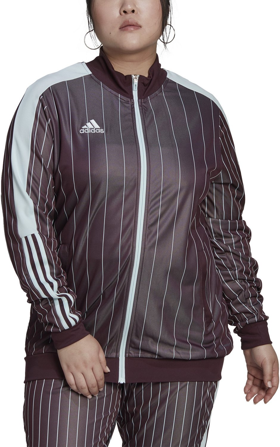 adidas Women's Tiro Plus Size Track Jacket