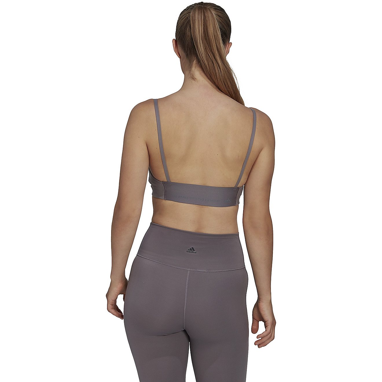 adidas Women’s Yoga Studio Low Support Sports Bra                                                                              - view number 2