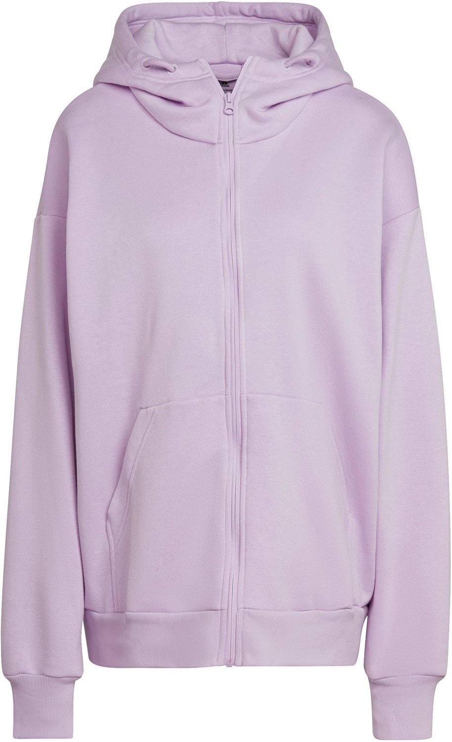 adidas Women's Studio Lounge Fleece Full Zip Hoodie - view number 5