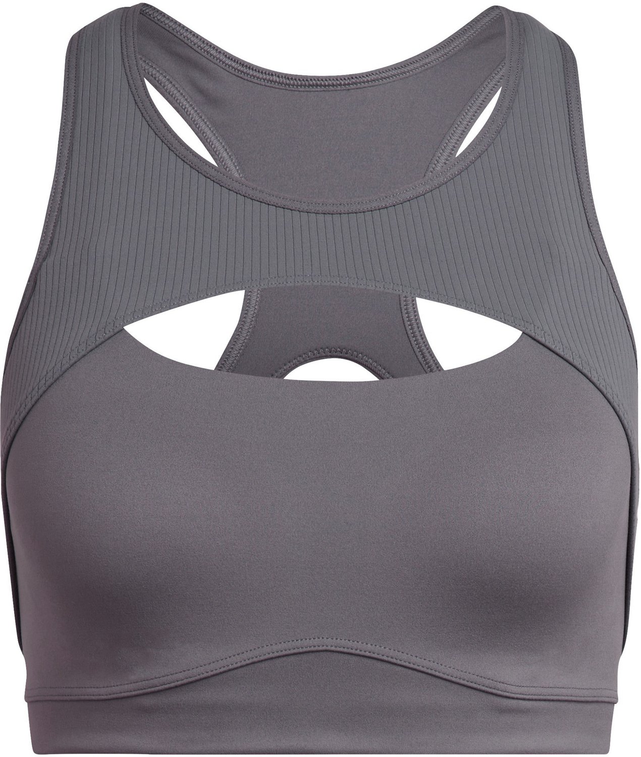 adidas Women’s CoreFlow Studio Medium-Support Yoga Wing Sports Bra - view number 5
