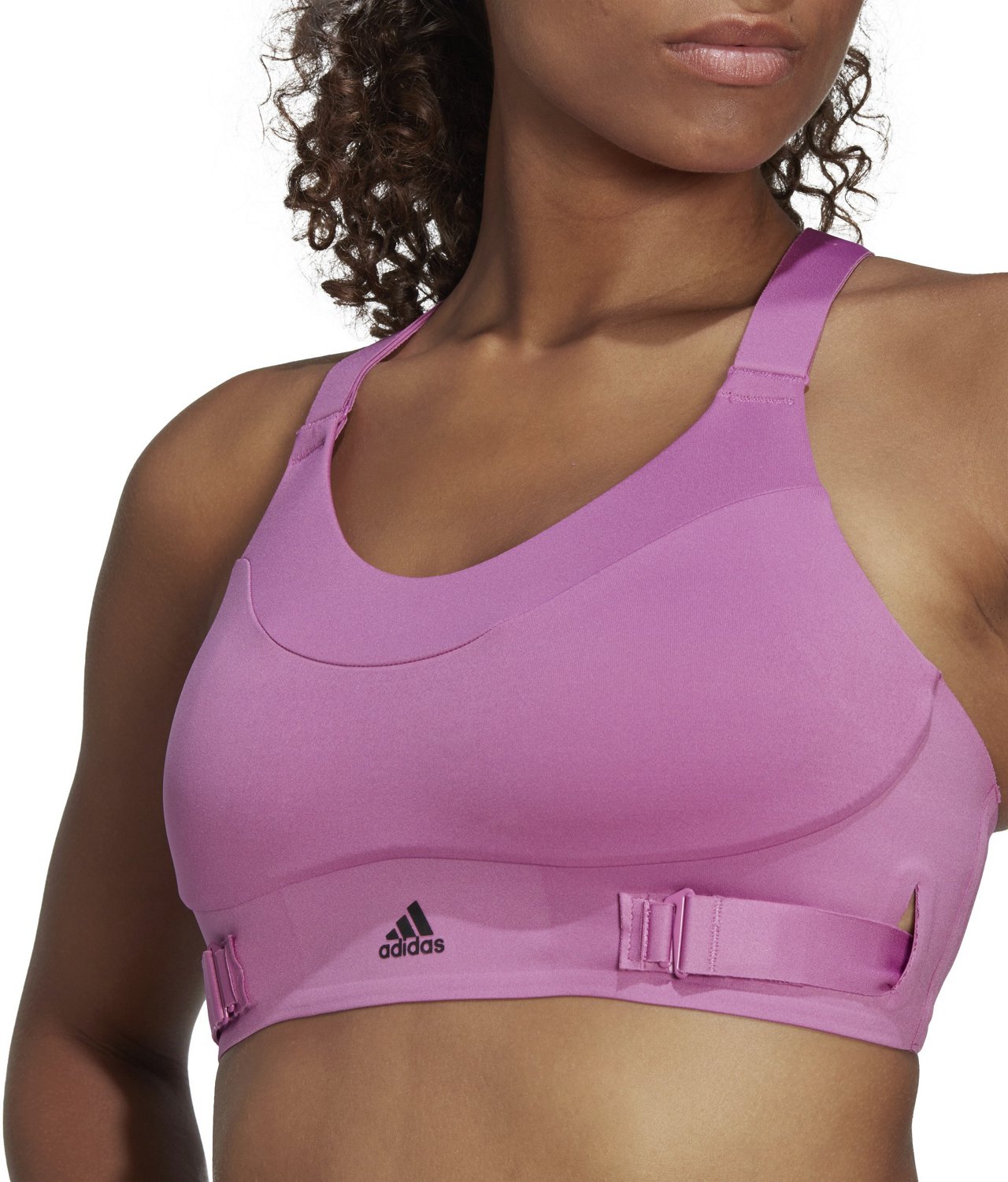 adidas Women's FastImpact Luxe Run High-Support Bra Vapour Grey - Toby's  Sports