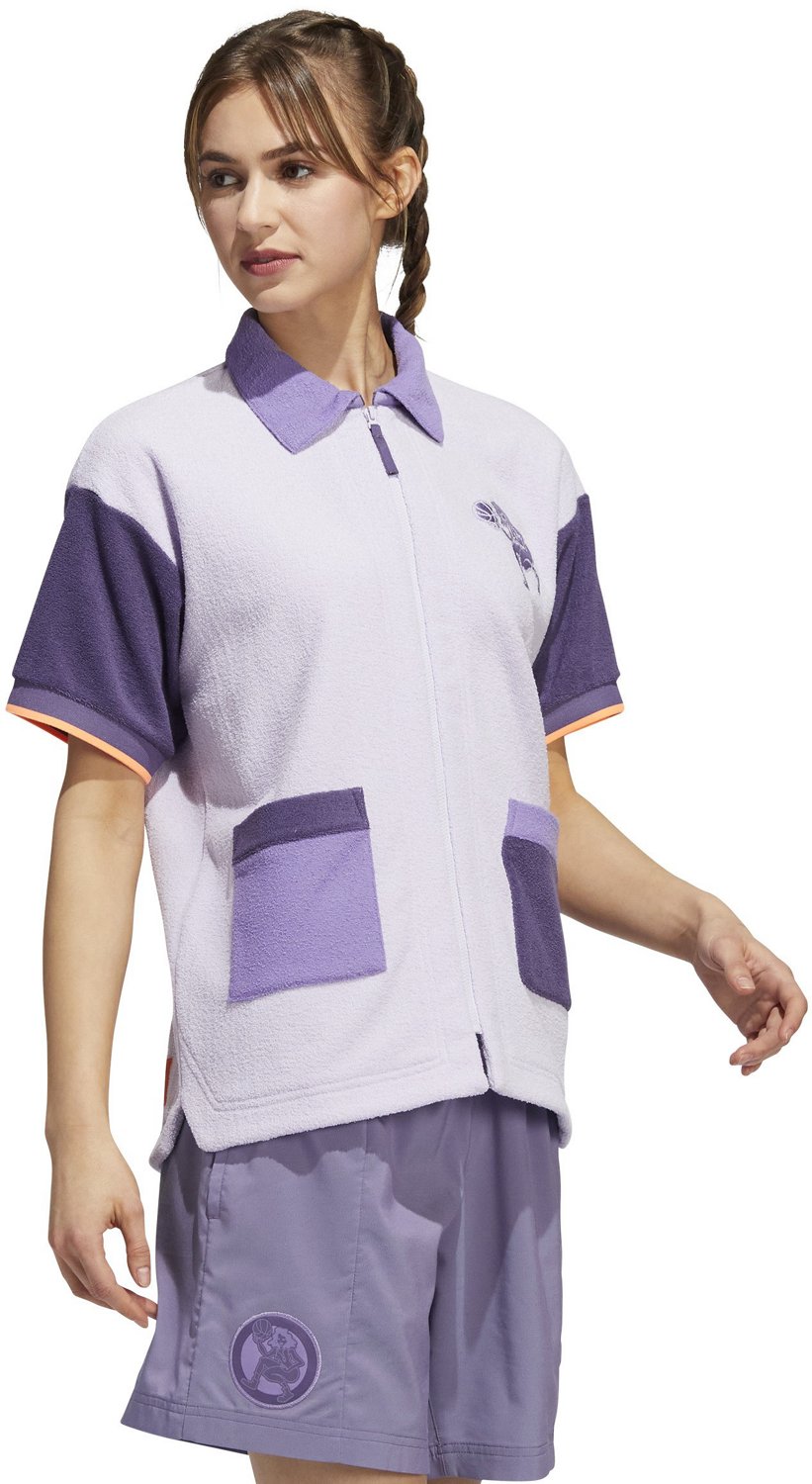 adidas Women’s Hoop York City Basketball Shooting Shirt - view number 4