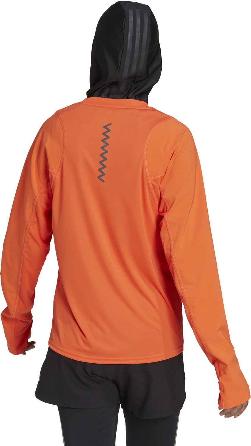 adidas Women’s Fast Hybrid Running Long Sleeve Sweatshirt - view number 2