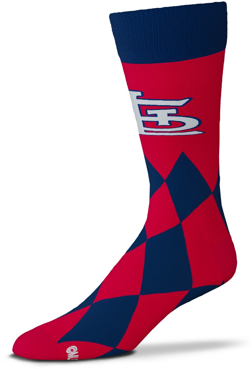 For Bare Feet St. Louis Cardinals Dashed Diamond Thin Knee High Socks Academy