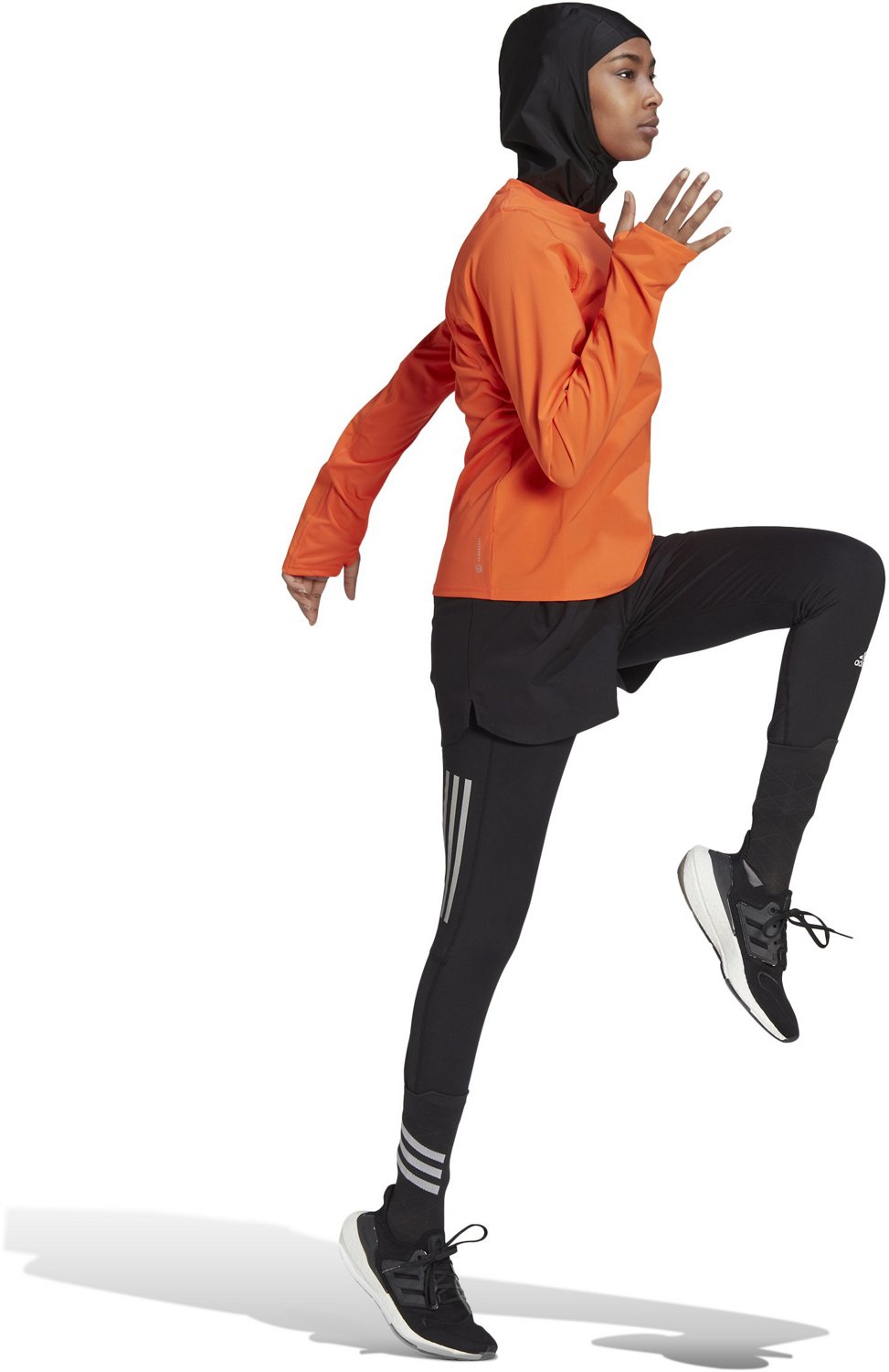 adidas Women’s Fast Hybrid Running Long Sleeve Sweatshirt - view number 4