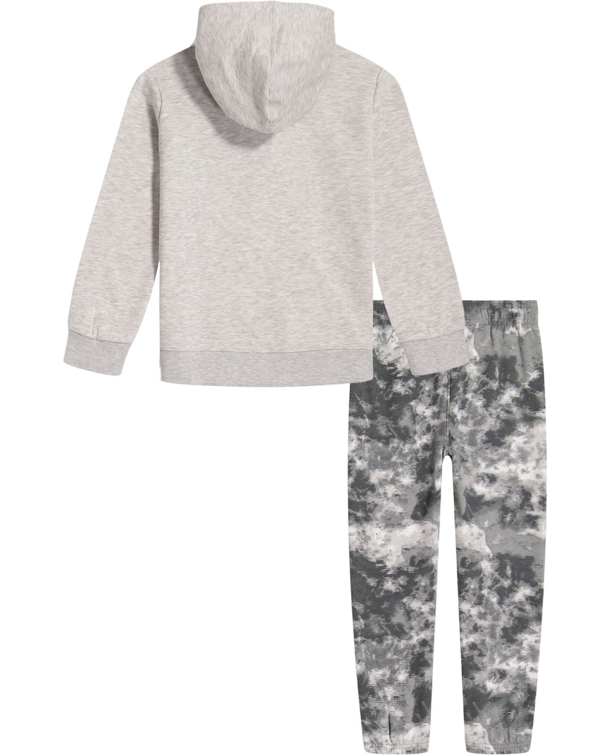 Under Armour Boys’ 4-7 Big Logo Splice Tie-Dye Pullover Hoodie and Joggers Set - view number 2