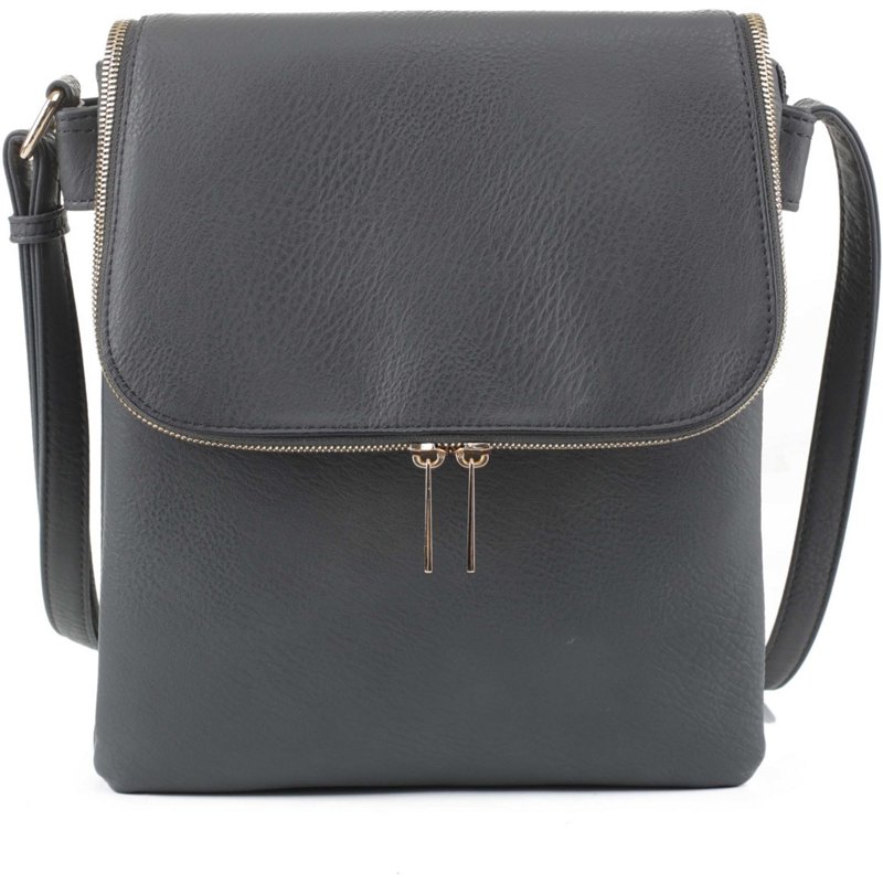 Jessie & James Cheyanne Concealed Carry Lock and Key Crossbody Bag Gray - Gun Cases And Racks at Academy Sports