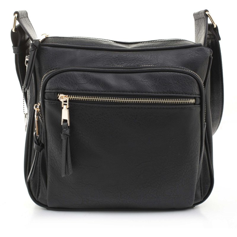 Jessie & James Brooklyn Concealed Carry Lock and Key Crossbody Bag Black - Gun Cases And Racks at Academy Sports