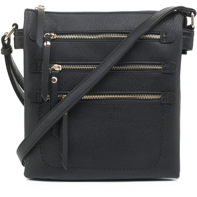 Jessie & James Piper Concealed Carry Lock and Key Crossbody Bag Black - Gun Cases And Racks at Academy Sports