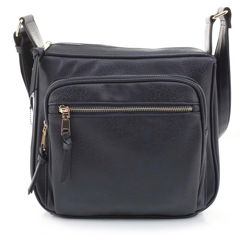 Jessie & James Brooklyn Concealed Carry Lock and Key Crossbody Bag Navy Blue - Gun Cases And Racks at Academy Sports