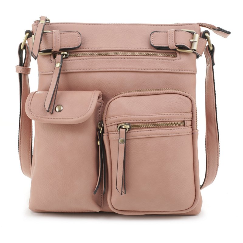 Jessie & James Shelby Concealed Carry Lock and Key Crossbody Bag Purple - Gun Cases And Racks at Academy Sports