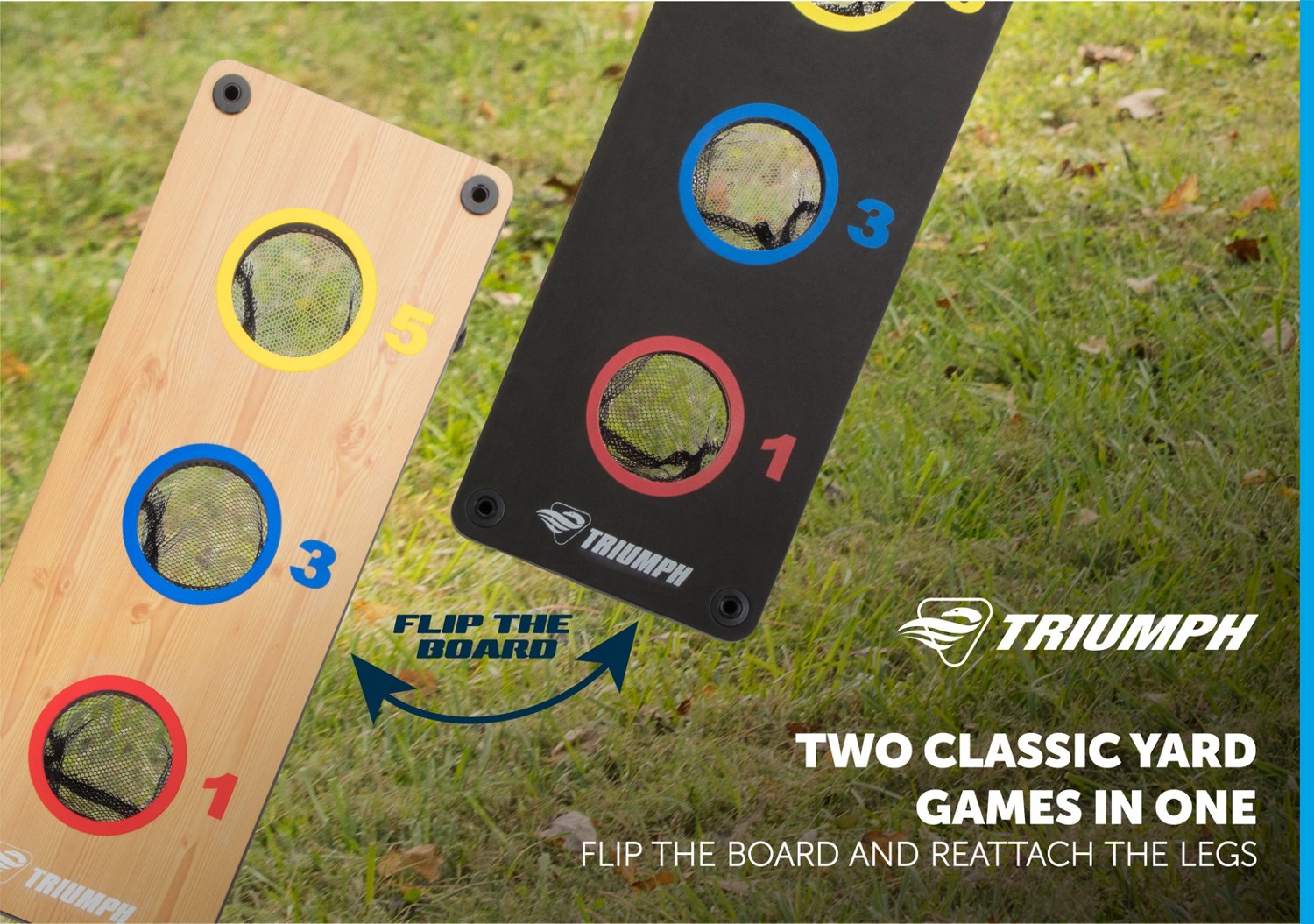 Triumph Sports USA 2-in-1 Cornhole Set                                                                                           - view number 8